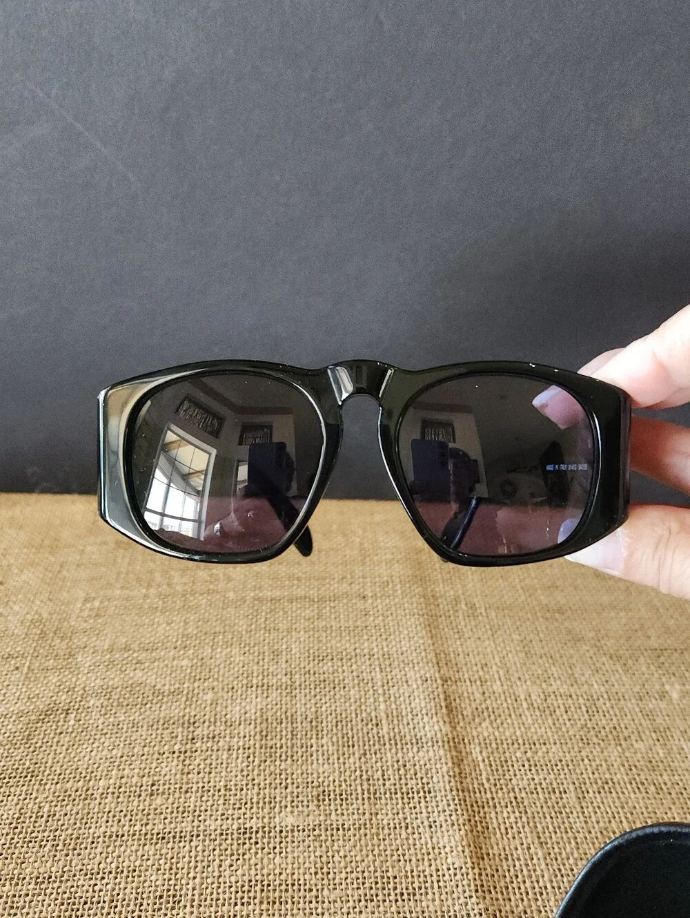 Chanel Sunglasses Black & Goldtone 01450 94305 Re Poshing From Andrews777